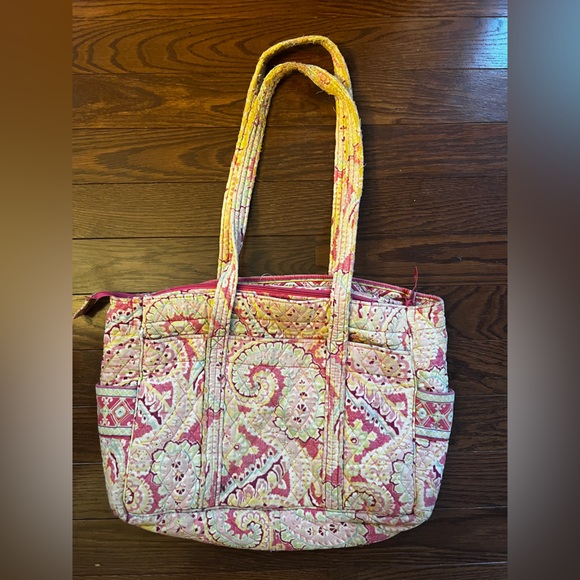 Vera Bradley Handbags - Vera Bradley Capri Melon "Betsy" Large Overnight Tote Bag